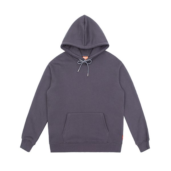 360g Plush loose fit solid round neck sweater - Image 8